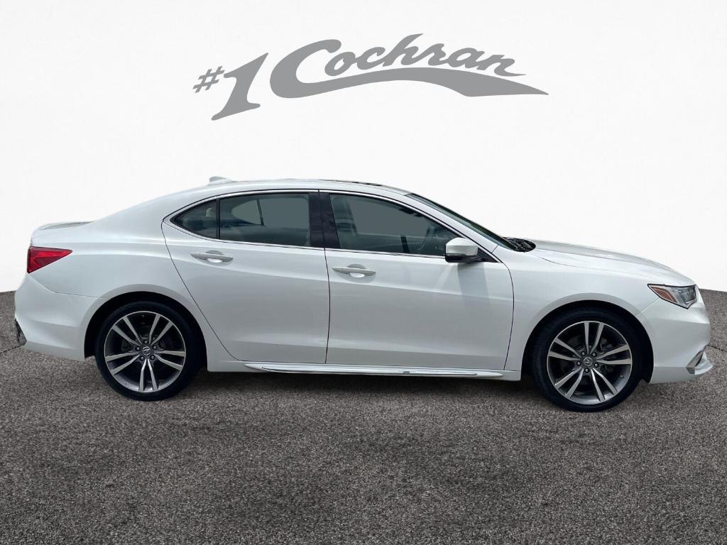 used 2020 Acura TLX car, priced at $17,000