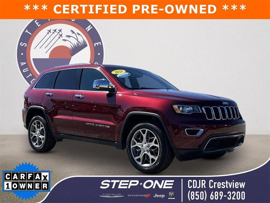 used 2021 Jeep Grand Cherokee car, priced at $27,502