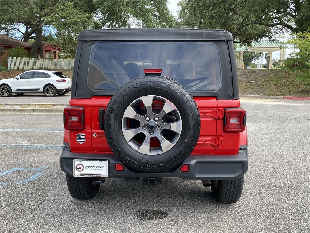 used 2020 Jeep Wrangler Unlimited car, priced at $34,921