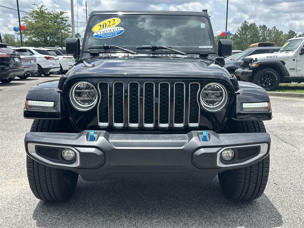 used 2022 Jeep Wrangler Unlimited 4xe car, priced at $34,922