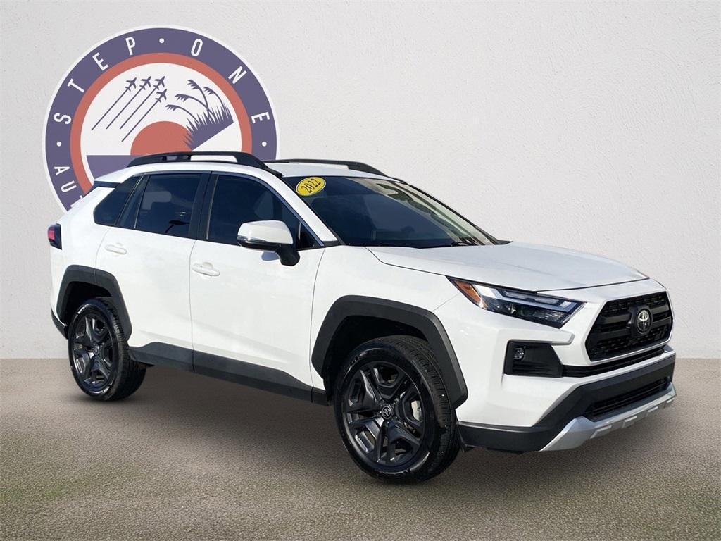 used 2022 Toyota RAV4 car, priced at $27,212