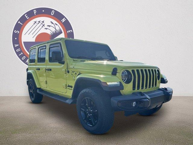 used 2022 Jeep Wrangler Unlimited car, priced at $38,521