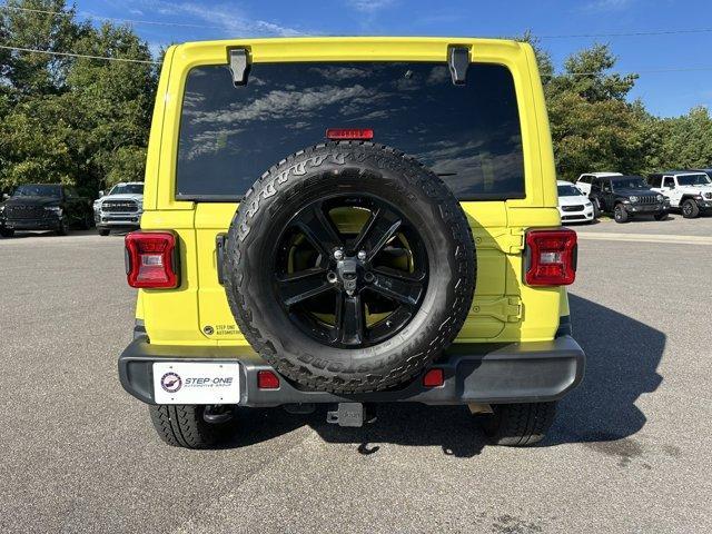 used 2022 Jeep Wrangler Unlimited car, priced at $38,521