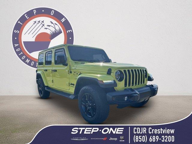 used 2022 Jeep Wrangler Unlimited car, priced at $38,521