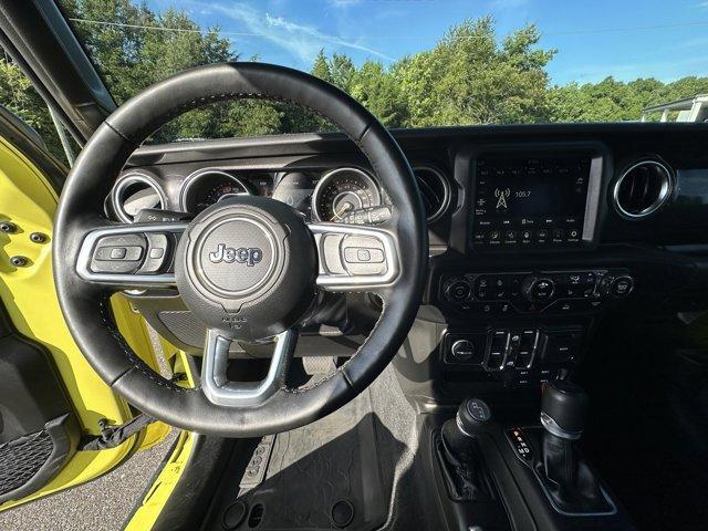 used 2022 Jeep Wrangler Unlimited car, priced at $38,521