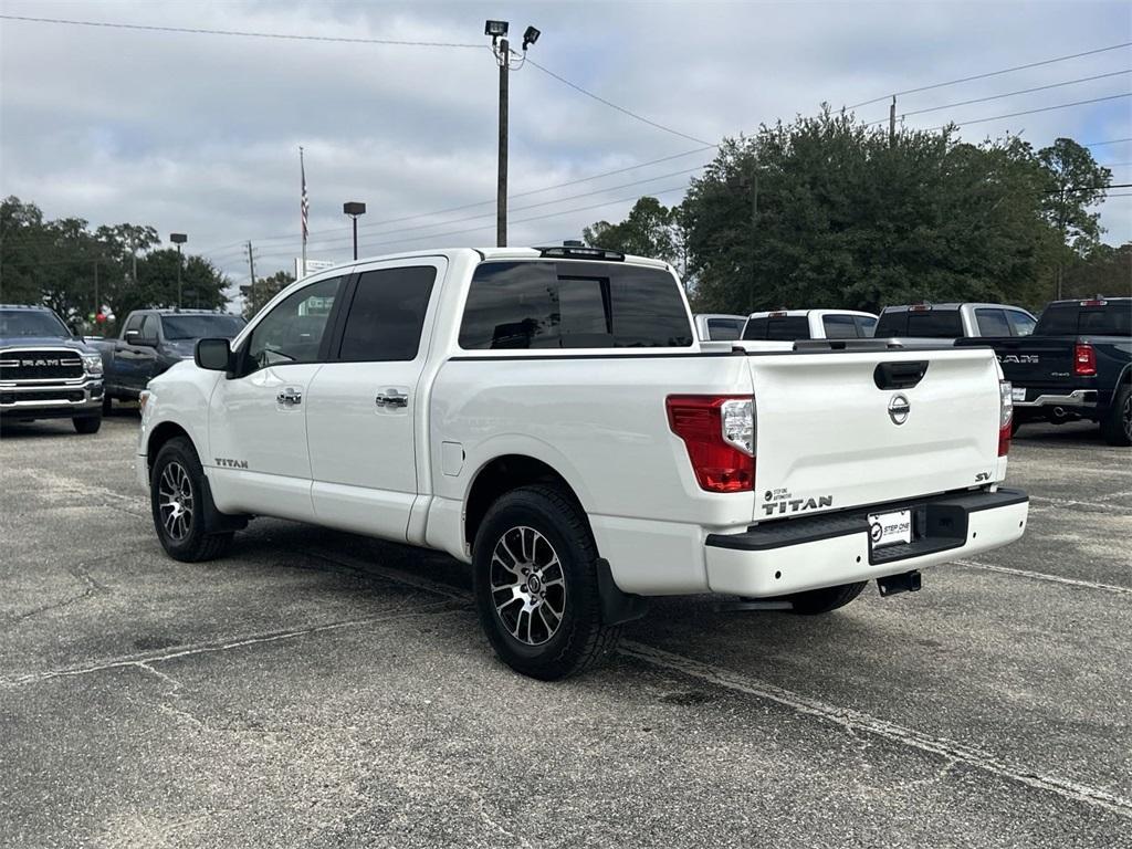 used 2021 Nissan Titan car, priced at $25,714