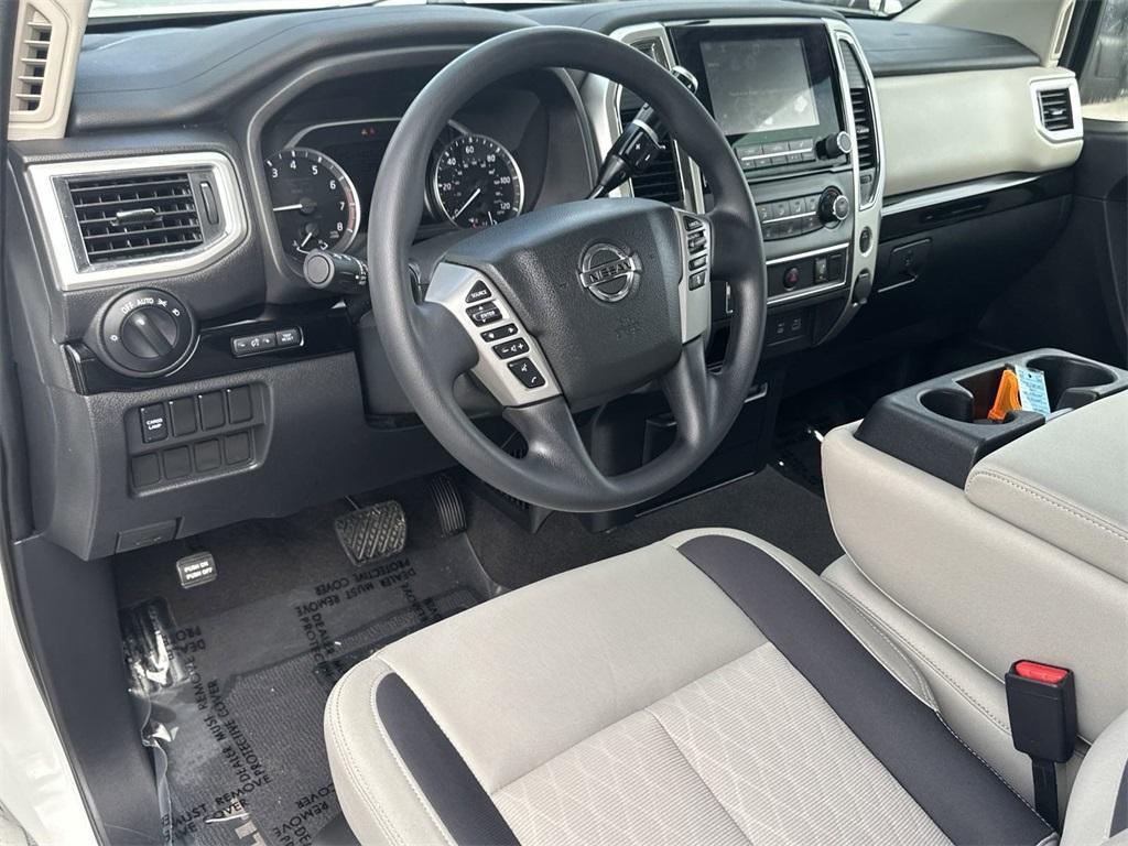 used 2021 Nissan Titan car, priced at $25,714