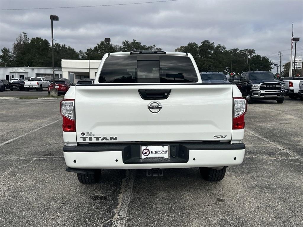 used 2021 Nissan Titan car, priced at $25,714