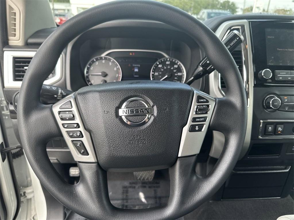 used 2021 Nissan Titan car, priced at $25,714