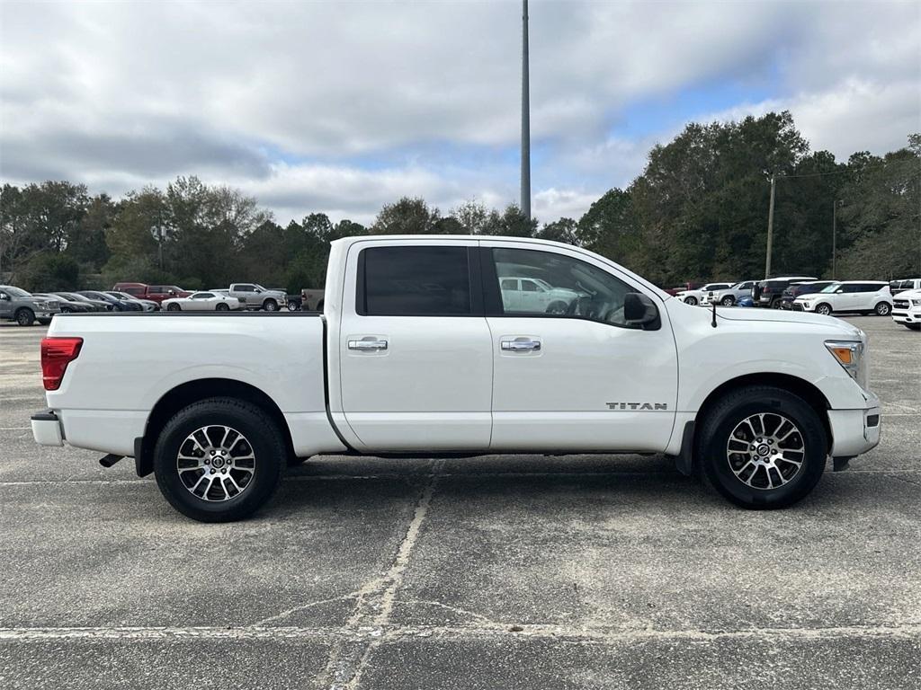 used 2021 Nissan Titan car, priced at $25,714