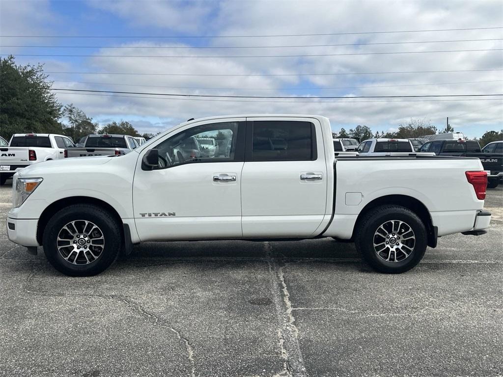 used 2021 Nissan Titan car, priced at $25,714