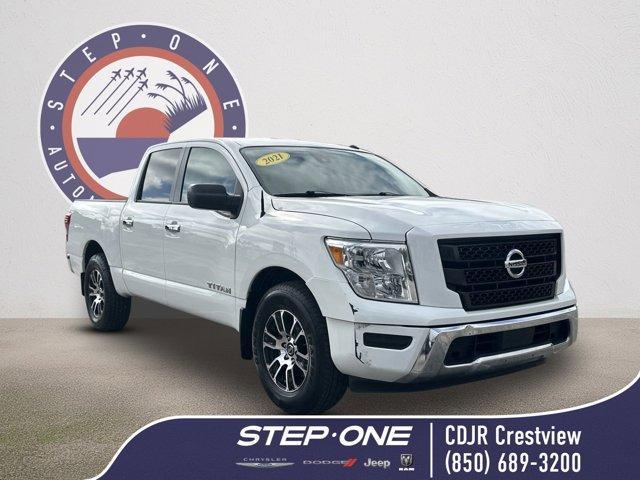 used 2021 Nissan Titan car, priced at $26,741