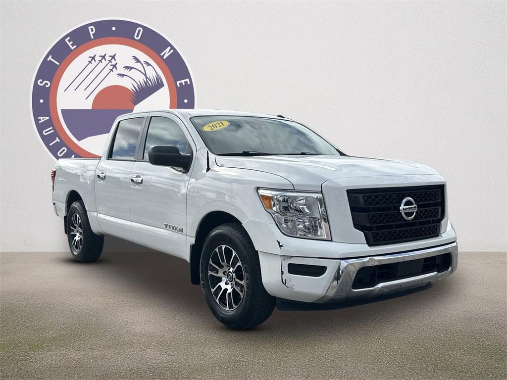 used 2021 Nissan Titan car, priced at $25,914