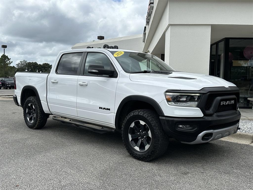 used 2021 Ram 1500 car, priced at $37,458