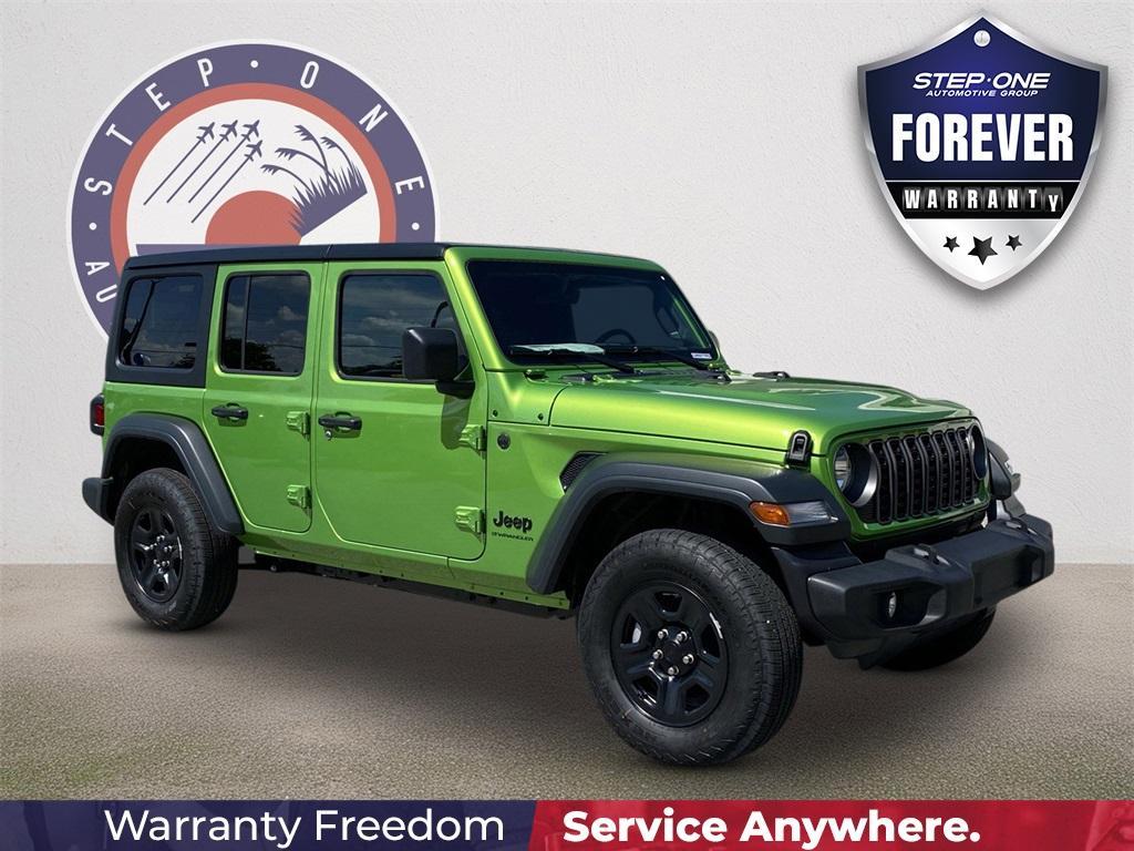 new 2025 Jeep Wrangler car, priced at $39,525