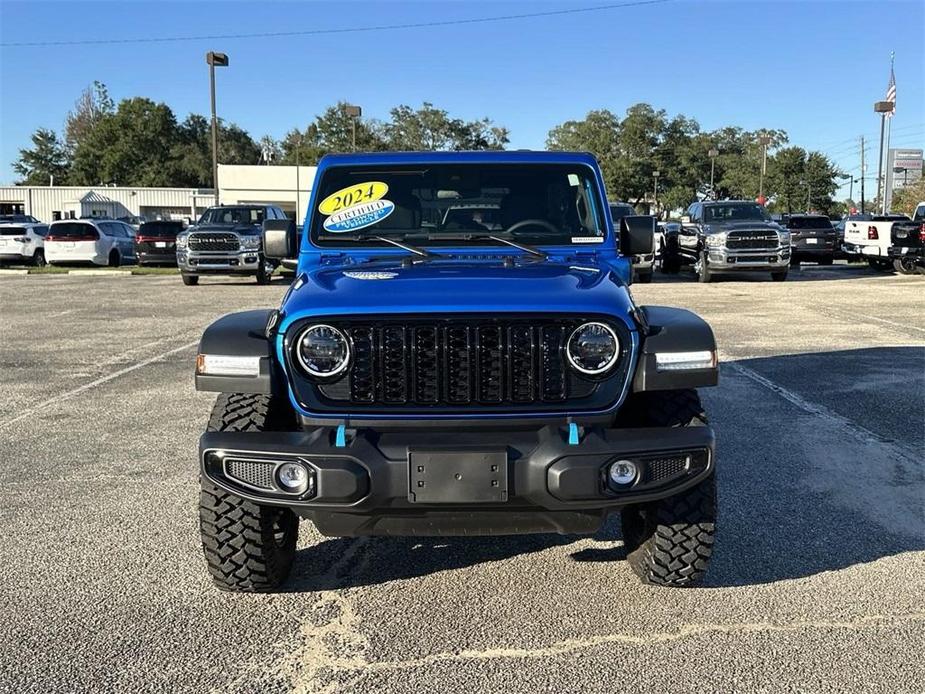 used 2024 Jeep Wrangler 4xe car, priced at $37,575