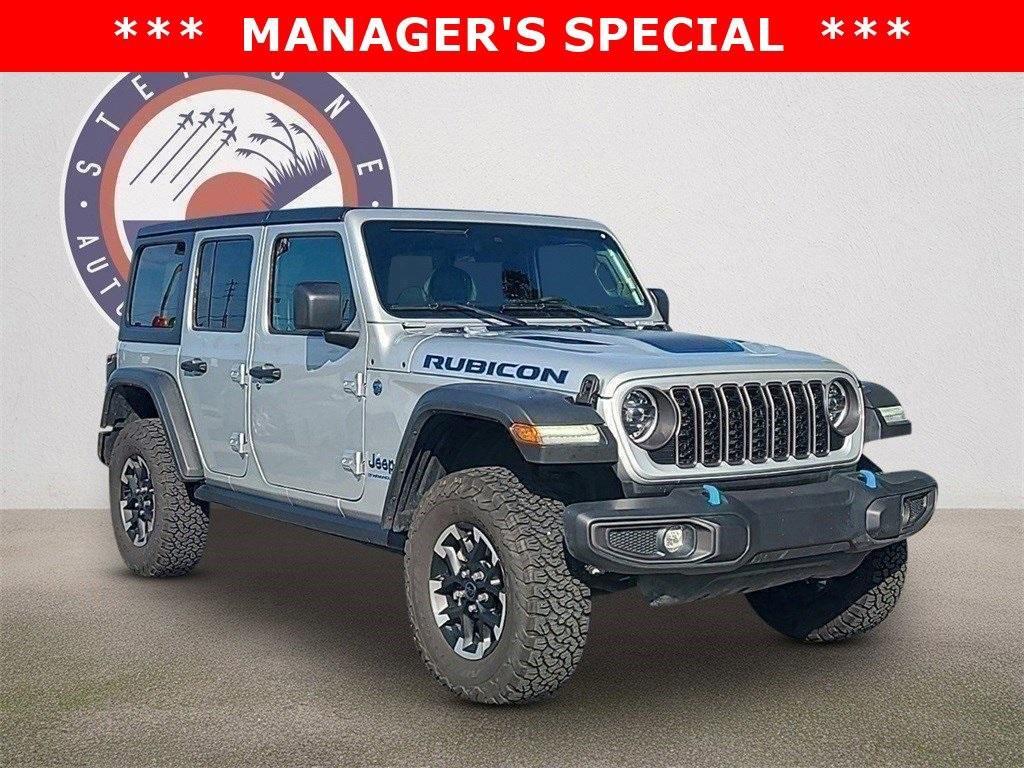 used 2024 Jeep Wrangler 4xe car, priced at $38,300