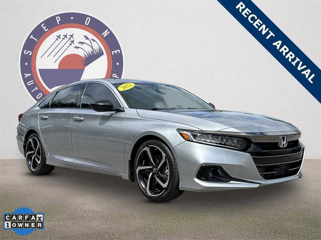 used 2022 Honda Accord car, priced at $26,278