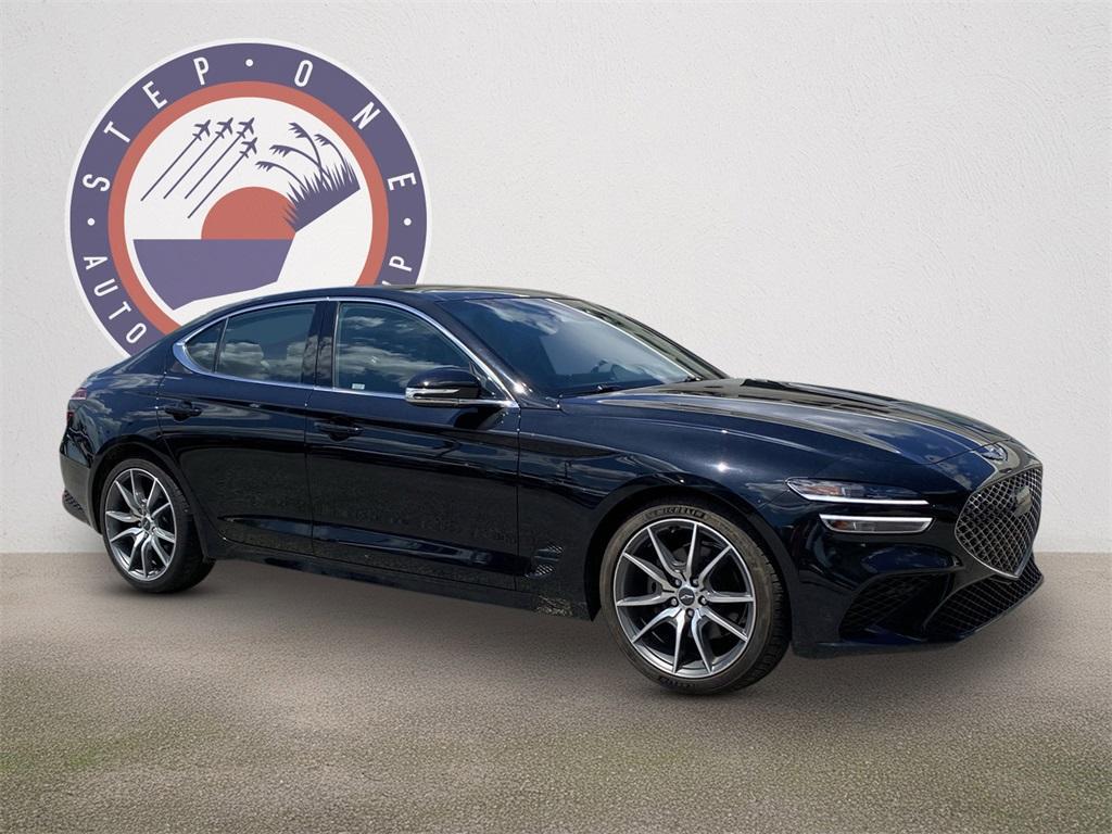 used 2022 Genesis G70 car, priced at $28,120