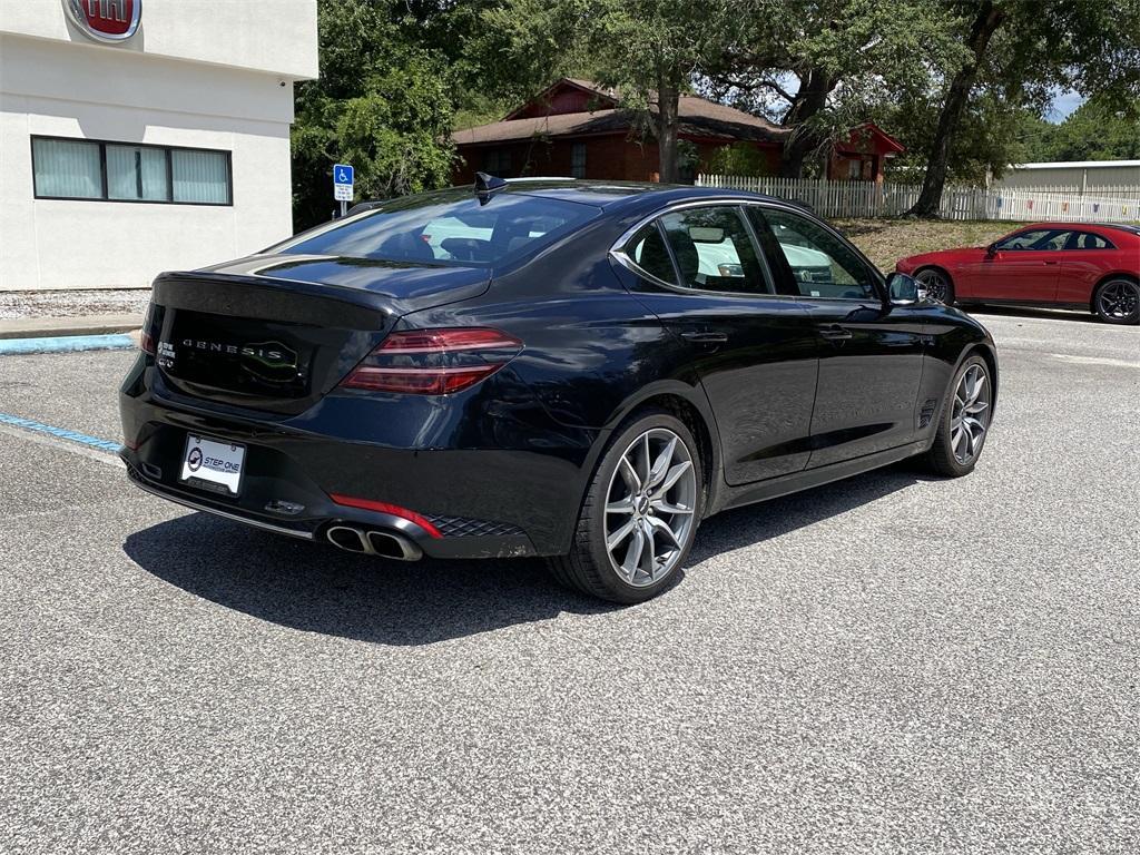 used 2022 Genesis G70 car, priced at $28,120