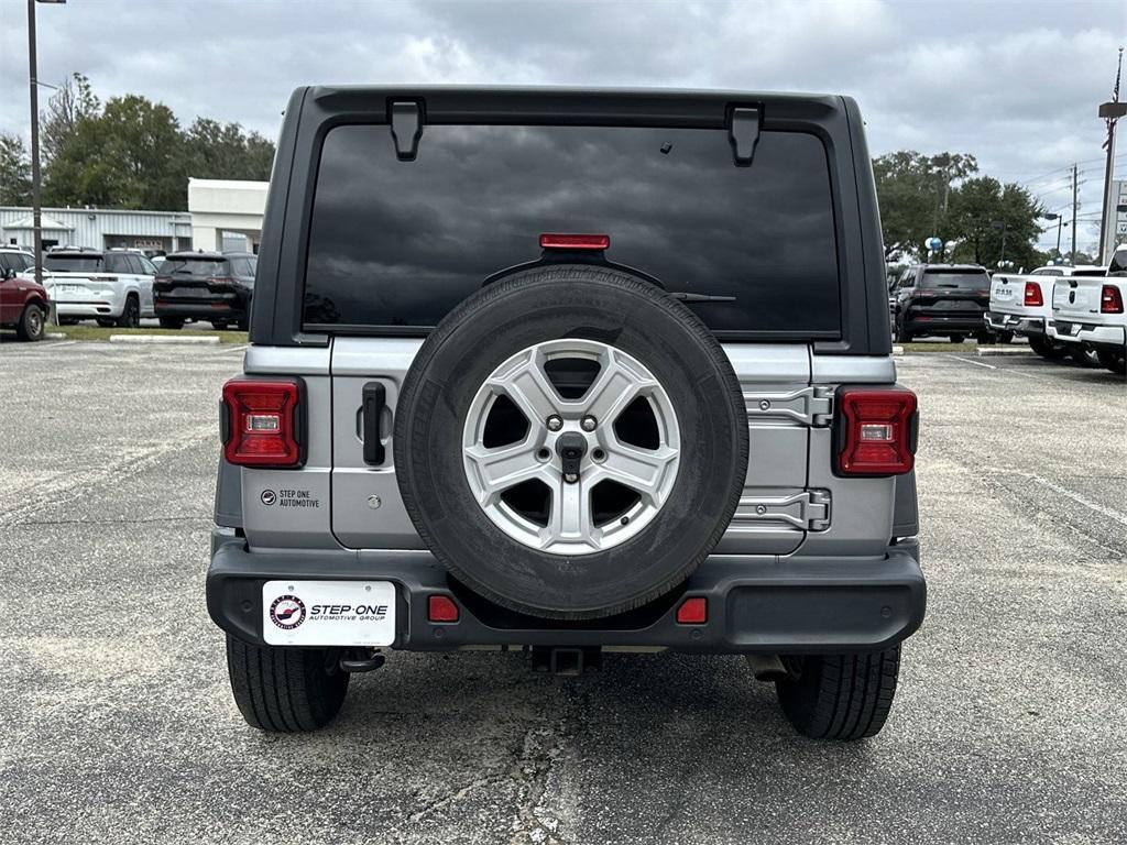 used 2018 Jeep Wrangler Unlimited car, priced at $23,482