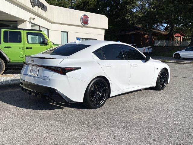 used 2023 Lexus IS 500 car, priced at $55,922