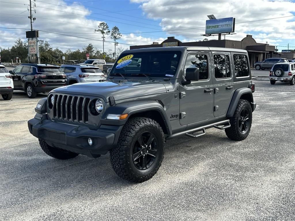 used 2023 Jeep Wrangler car, priced at $41,614