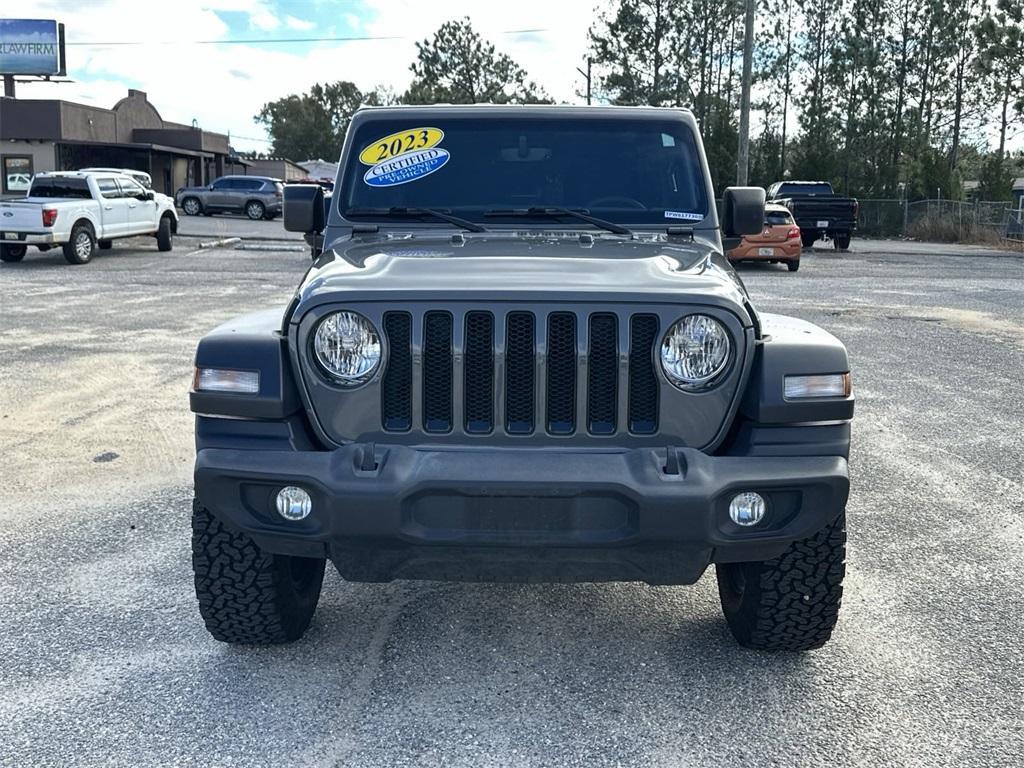 used 2023 Jeep Wrangler car, priced at $41,614