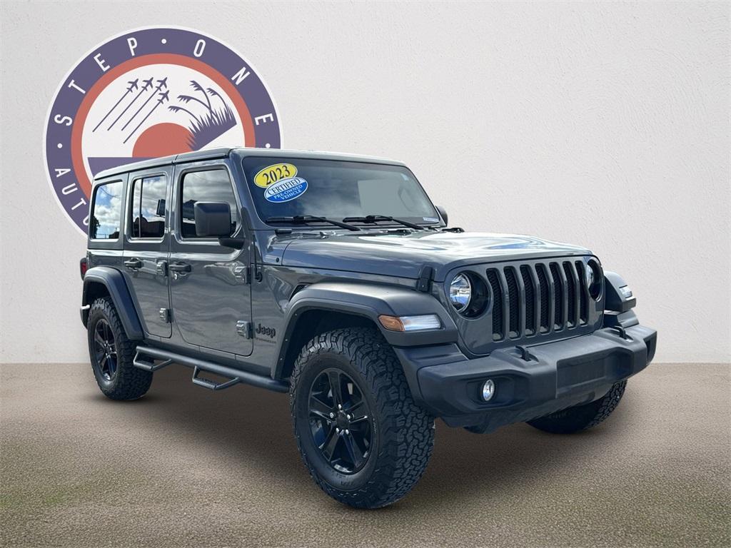 used 2023 Jeep Wrangler car, priced at $41,614