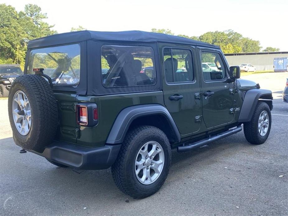 used 2020 Jeep Wrangler Unlimited car, priced at $29,751