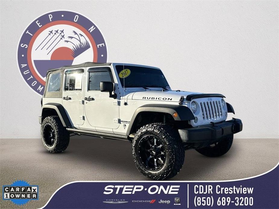 used 2017 Jeep Wrangler Unlimited car, priced at $28,442