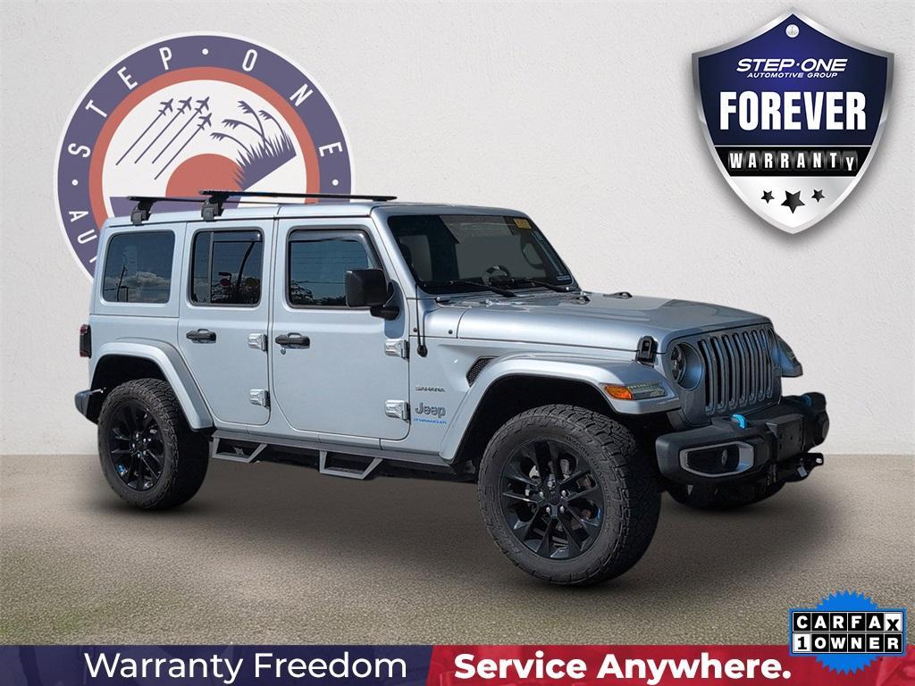 used 2023 Jeep Wrangler 4xe car, priced at $34,290