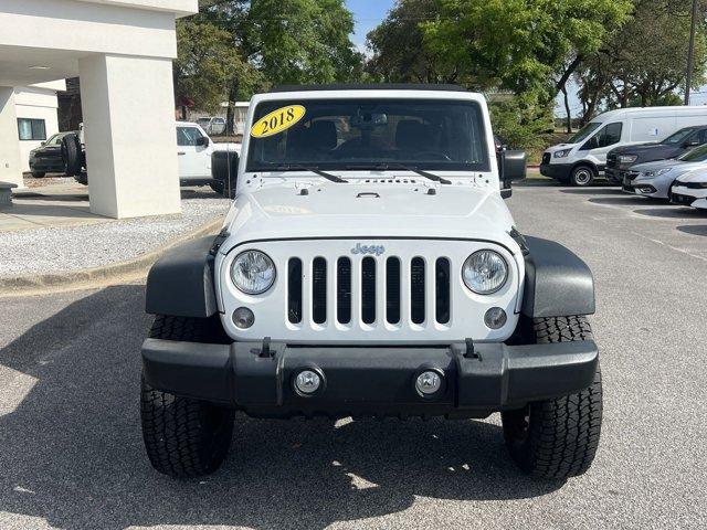 used 2018 Jeep Wrangler JK Unlimited car, priced at $25,550
