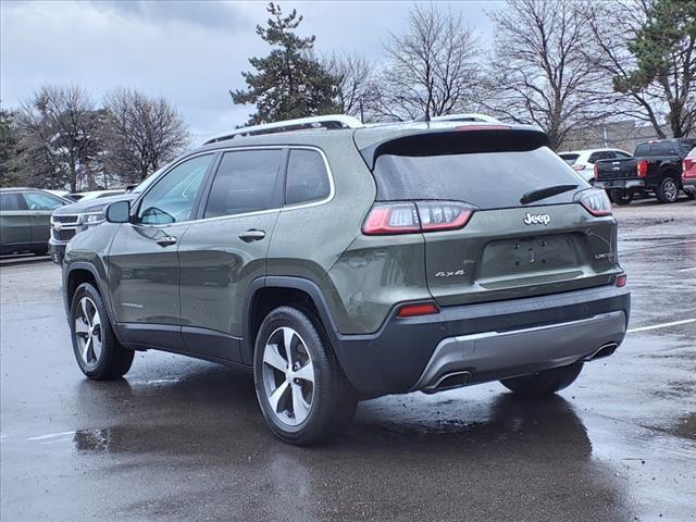 used 2021 Jeep Cherokee car, priced at $24,448