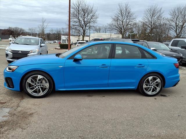 used 2021 Audi A4 car, priced at $27,998