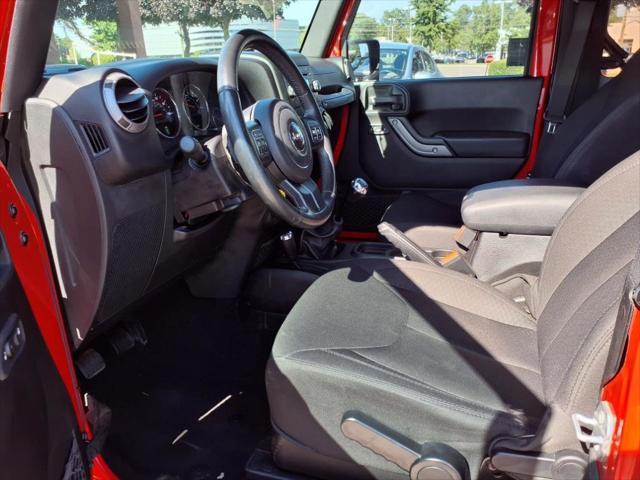 used 2015 Jeep Wrangler car, priced at $18,998