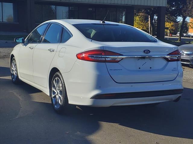 used 2017 Ford Fusion car, priced at $12,488