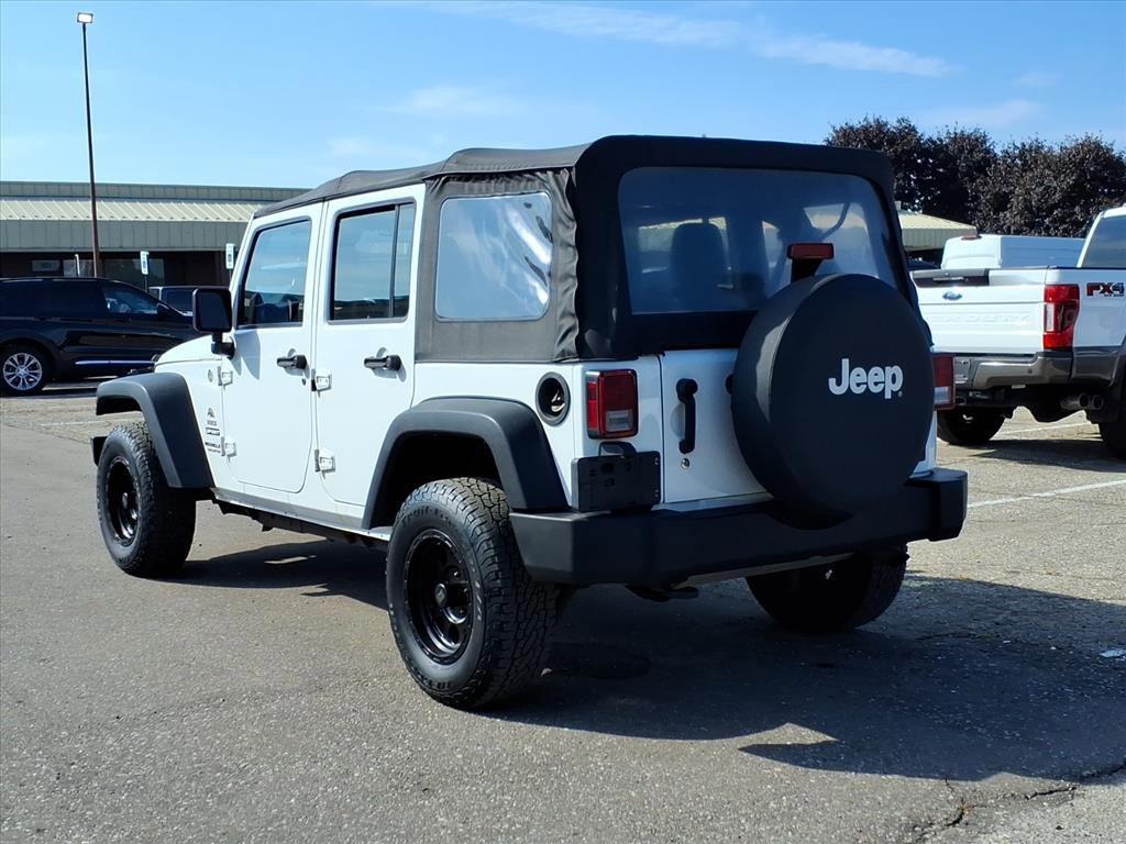 used 2014 Jeep Wrangler Unlimited car, priced at $14,449