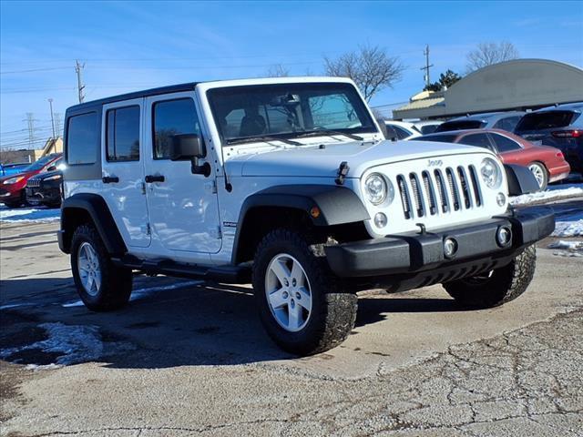 used 2018 Jeep Wrangler JK Unlimited car, priced at $18,888