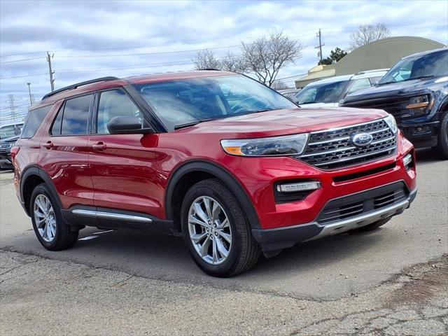 used 2023 Ford Explorer car, priced at $34,998