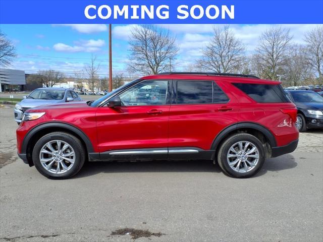 used 2023 Ford Explorer car, priced at $34,998