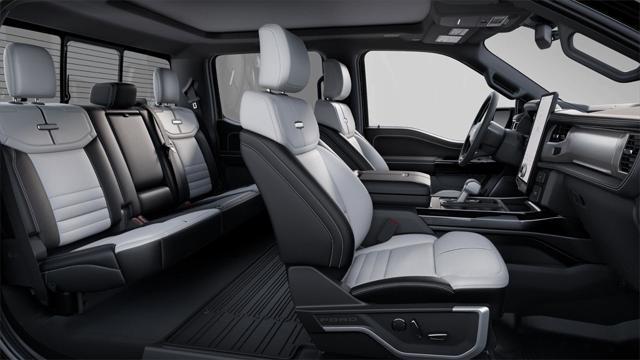 new 2025 Ford F-150 Lightning car, priced at $77,458