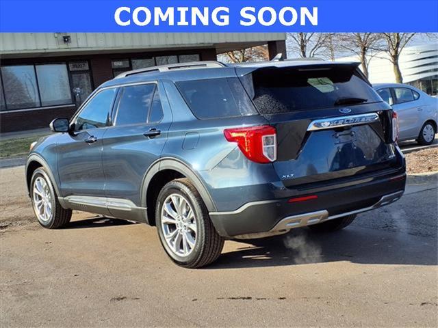 used 2023 Ford Explorer car, priced at $34,998