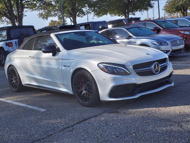 used 2017 Mercedes-Benz AMG C 63 car, priced at $45,888