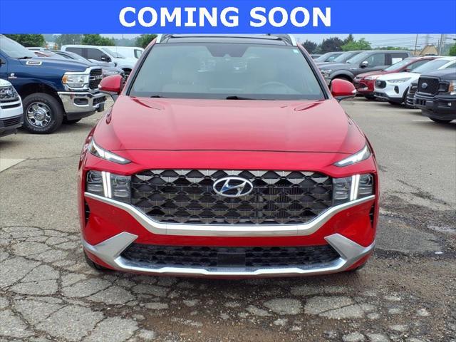used 2021 Hyundai Santa Fe car, priced at $25,998