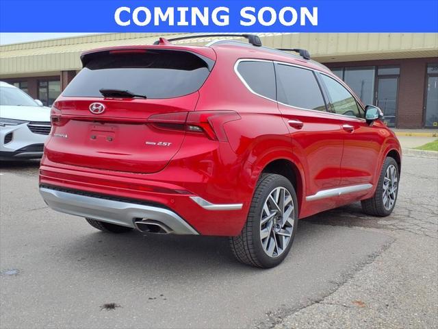 used 2021 Hyundai Santa Fe car, priced at $25,998