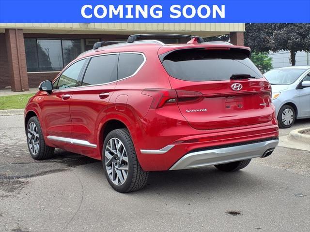 used 2021 Hyundai Santa Fe car, priced at $25,998