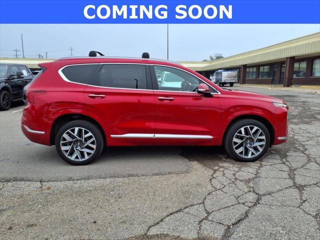 used 2021 Hyundai Santa Fe car, priced at $25,998