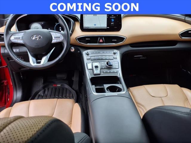 used 2021 Hyundai Santa Fe car, priced at $25,998