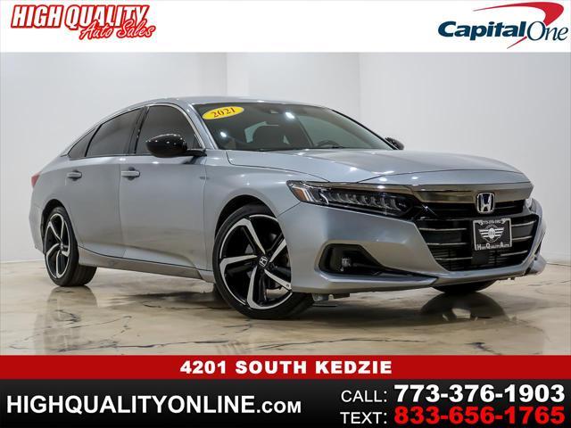 used 2021 Honda Accord car, priced at $24,995